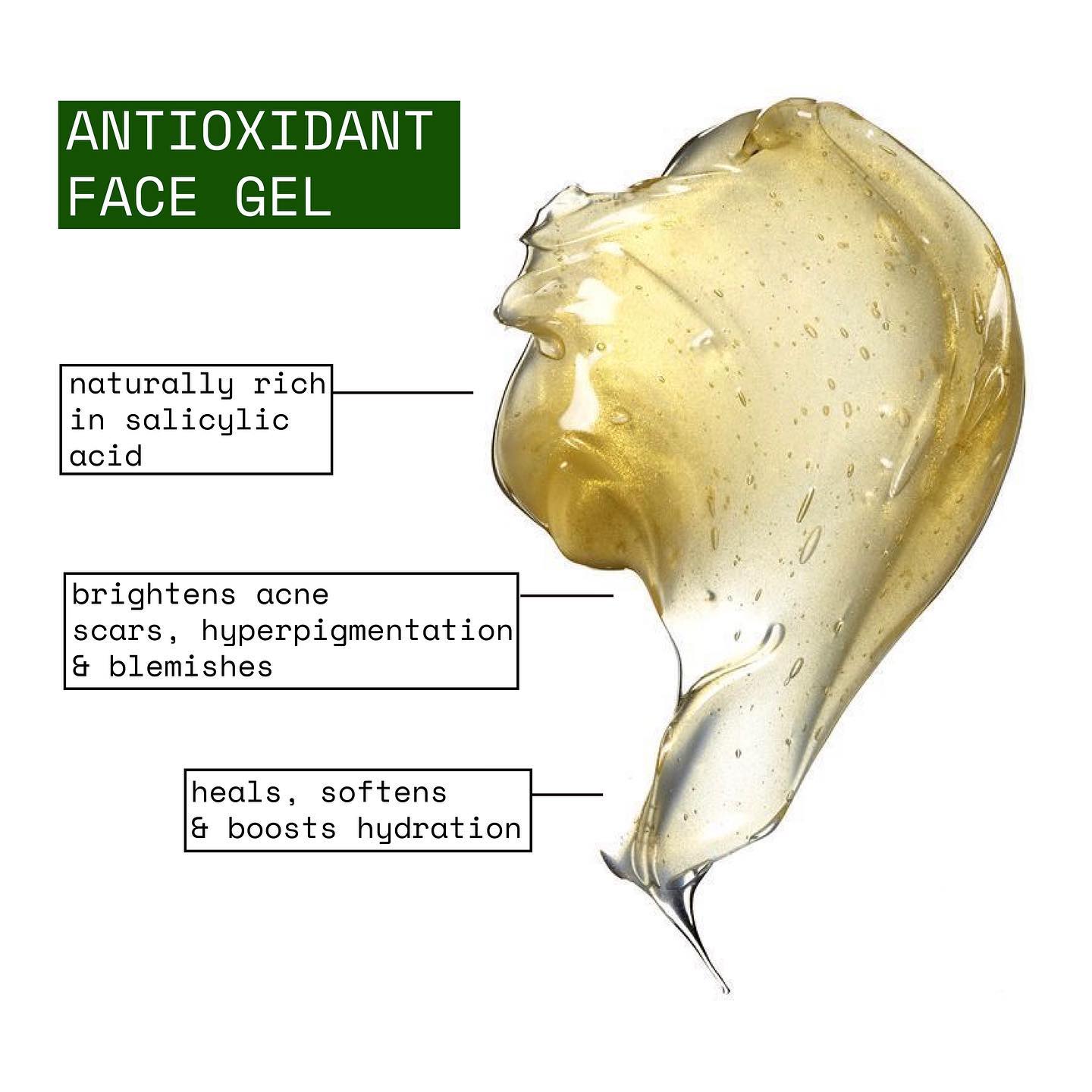 Antioxidant Face Gel for fet og uren hud